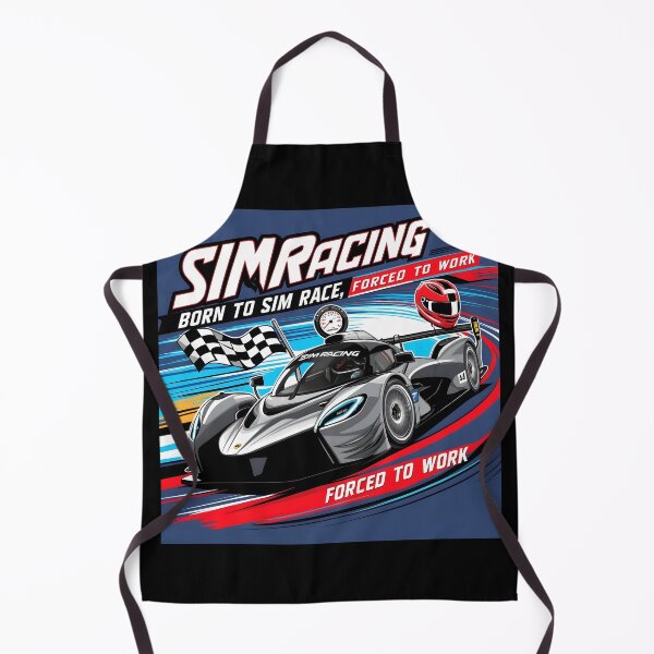 Item preview, Sim Racing: Born to Sim Race, Forced to Work designed and sold by HardCorps.