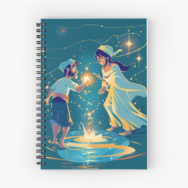 Item preview, The Sailor, the Witch, and the Starry Puddle designed and sold by Galexicon 42.