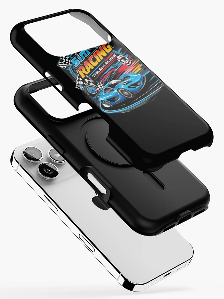 Thumbnail 2 of 4, iPhone Case, Sim Racing: Virtual Racing, Real Passion designed and sold by HardCorps.