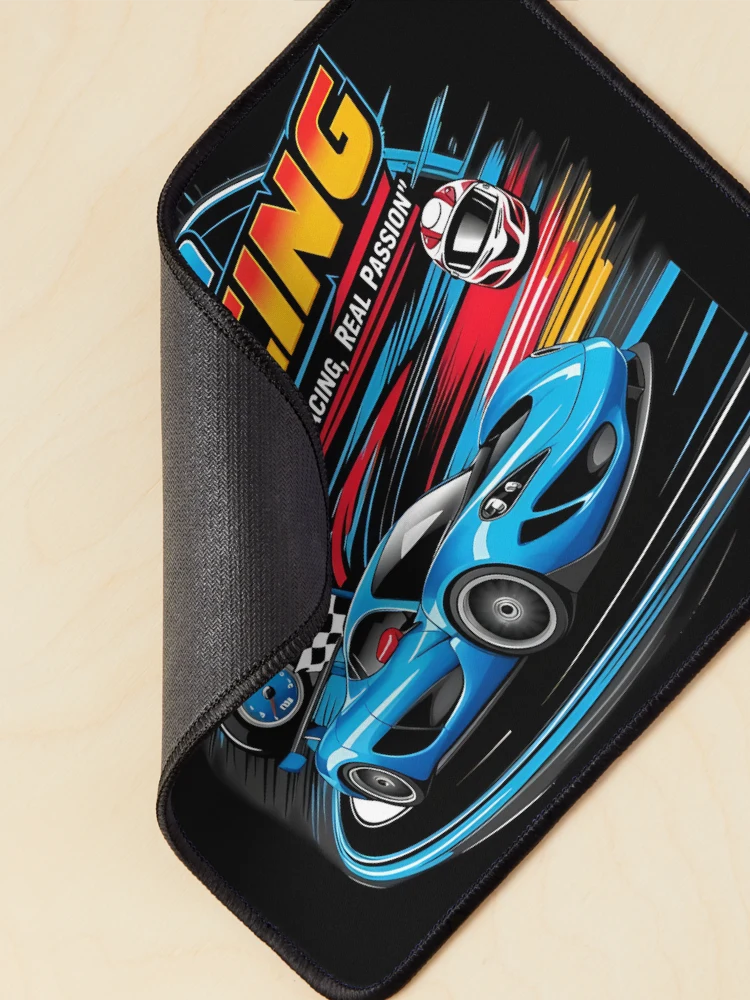 Thumbnail 2 of 5, Mouse Pad, Sim Racing: Virtual Racing, Real Passion designed and sold by HardCorps.