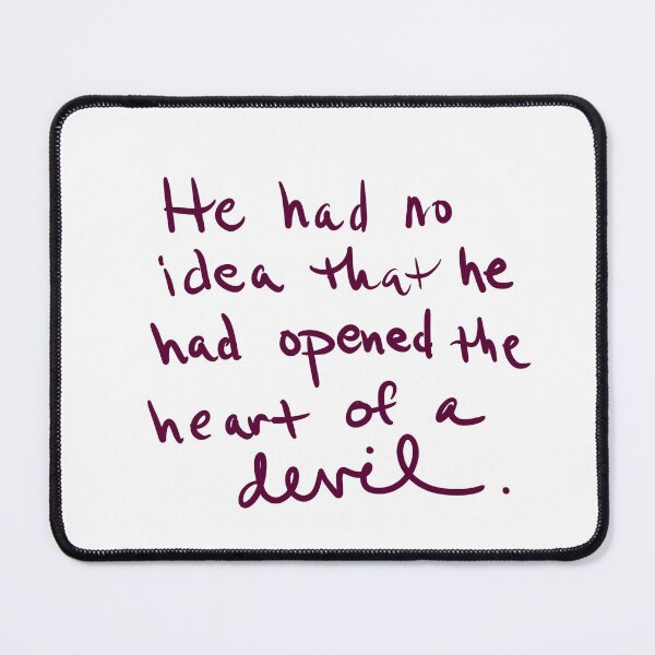 Item preview, He had no idea that he had opened the heart of a devil  designed and sold by abeink.