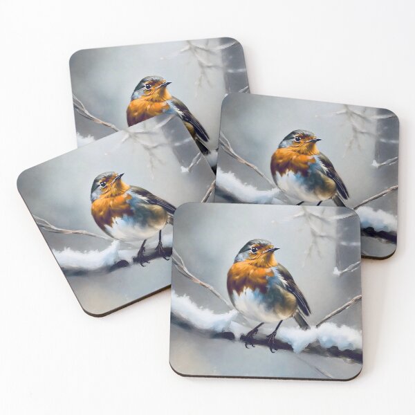 Item preview, Little Robin redbreast designed and sold by Island Art Studios.