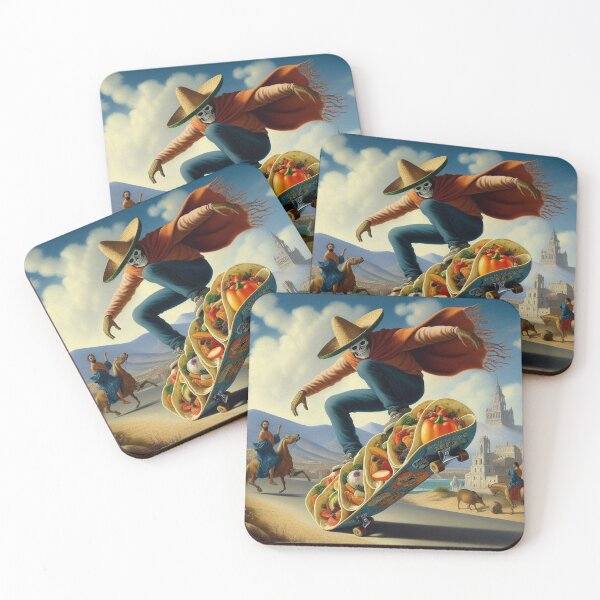 Item preview, Skateboarding Fajitas designed and sold by ComputerContent.