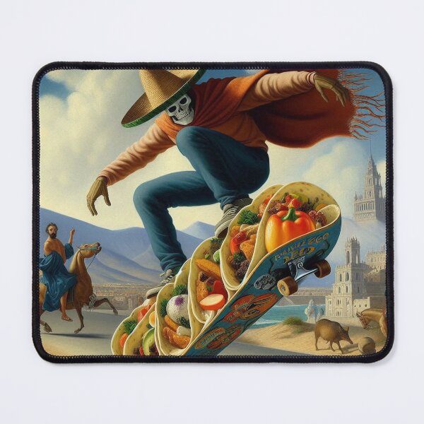 Item preview, Skateboarding Fajitas designed and sold by ComputerContent.