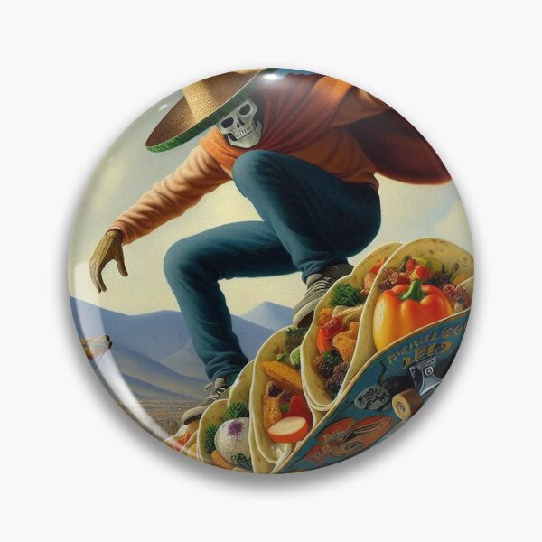 Item preview, Skateboarding Fajitas designed and sold by ComputerContent.