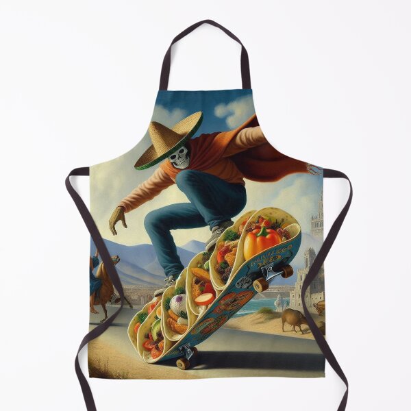 Item preview, Skateboarding Fajitas designed and sold by ComputerContent.