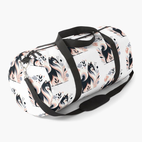 Item preview, Floral Abstract Japanese Spitz designed and sold by TheAnimalZ00.