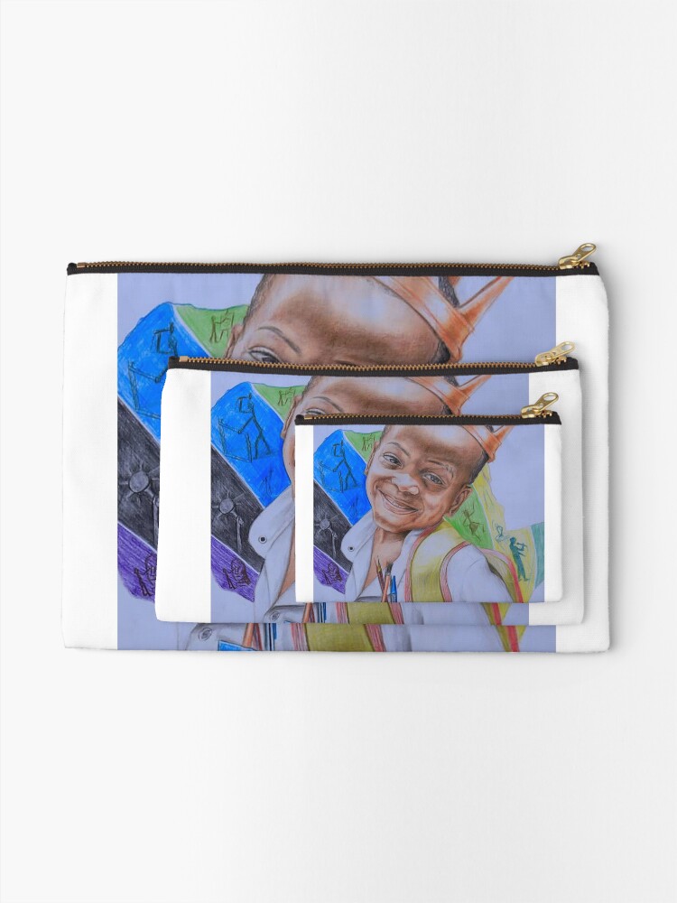 Thumbnail 2 of 4, Zipper Pouch, The Leaders We Want by Josby designed and sold by RainMakerDesign.