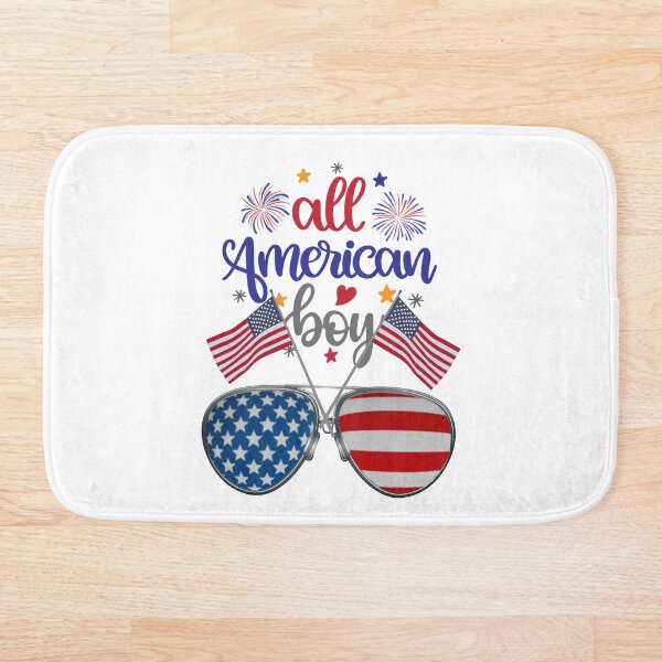 Aperçu de l'œuvre Graphique All American Boy Cool pour petit ami créée et vendue par ImageForgeZone.