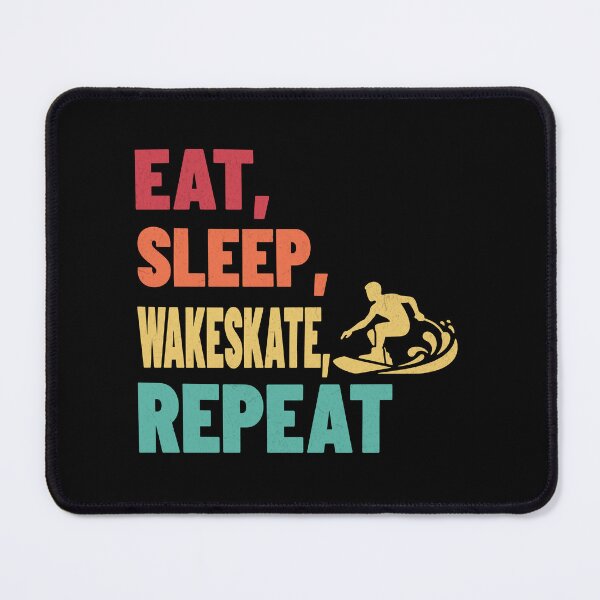 Item preview, Vintage Wakeskating – Eat, Sleep, Wakeskate, Repeat designed and sold by InspireHubWear.
