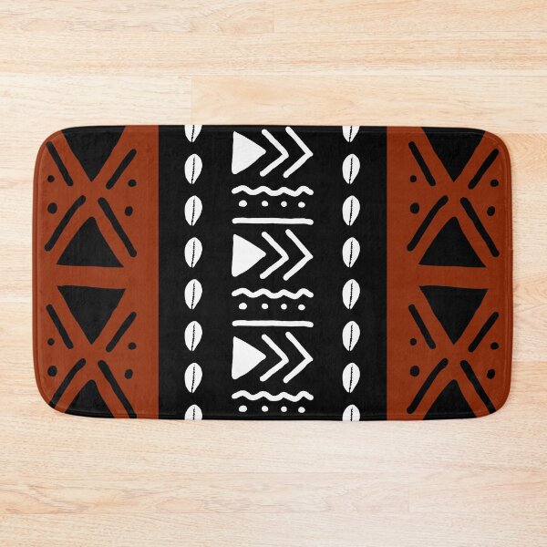 Item preview, Chestnut Brown African Safari Mud Cloth Design designed and sold by funkyvibes.