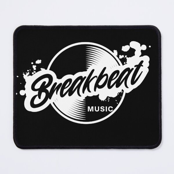 Item preview, BREAKBEAT - Vinyl Graffiti (White) designed and sold by Discothreadz.