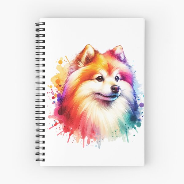 Item preview, Watercolor Japanese Spitz designed and sold by TheAnimalZ00.