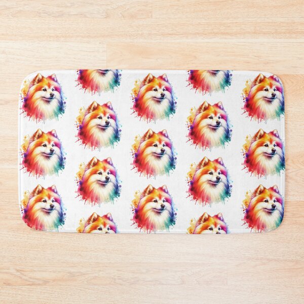 Item preview, Watercolor Japanese Spitz designed and sold by TheAnimalZ00.