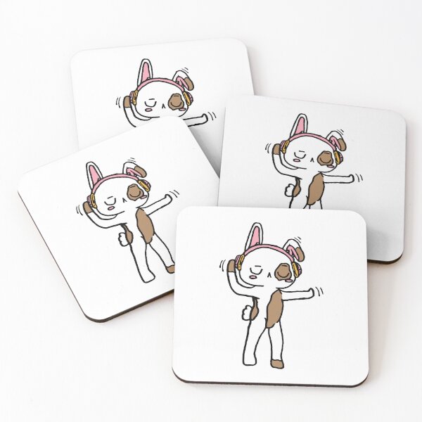 Item preview, Vibin' Bunny designed and sold by squisheeforggy.