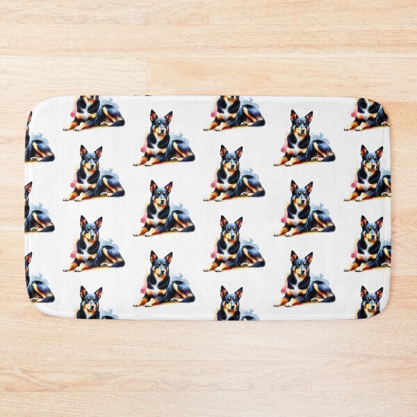 Item preview, Watercolor Australian Kelpie  designed and sold by TheAnimalZ00.