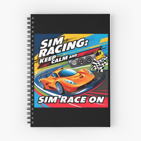Item preview, Sim Racing: Keep Calm and Sim Race On designed and sold by HardCorps.