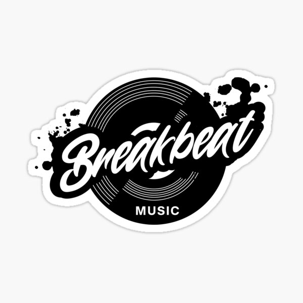 Item preview, BREAKBEAT  - Vinyl Graffiti  (black)  designed and sold by Discothreadz.