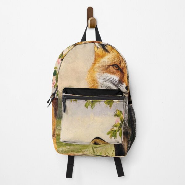 Artikelvorschau, Fuchs-Portrait. Frühlingszeit, Blumenfuchs, Vintage-Fuchs, Fuchs-Malerei, Edgar Degas-Stil entworfen und verkauft von FoxVibes.