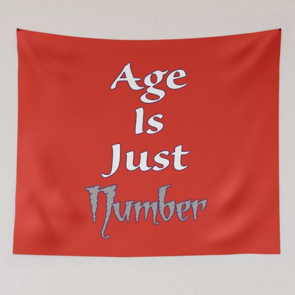 Item preview, Age is Just Number - Aging anti-inspo trolling designed and sold by Matthew Kinnersly.