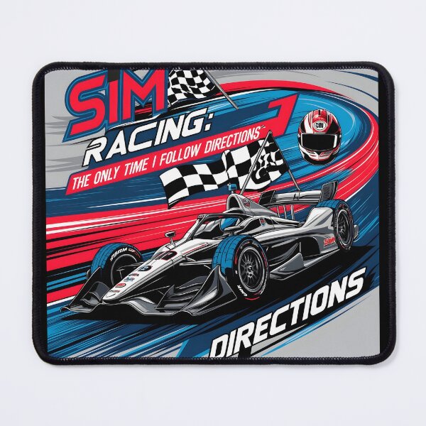 Item preview, Sim Racing: The Only Time I Follow Directions designed and sold by HardCorps.