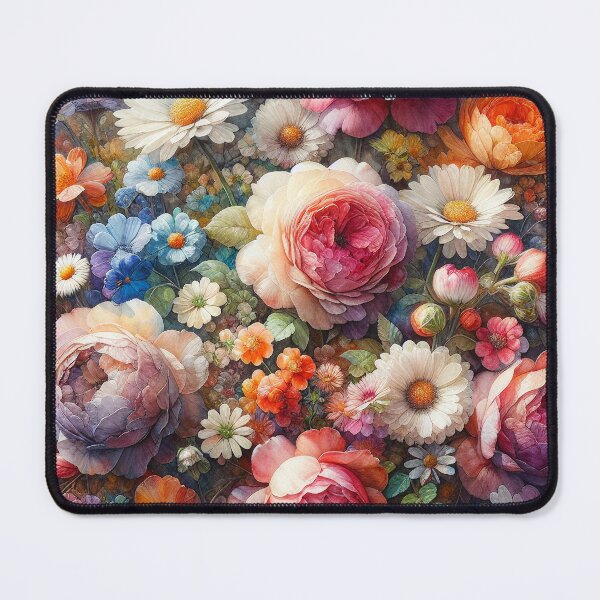 Item preview, Vibrant Floral Watercolor Art designed and sold by Hney-5.