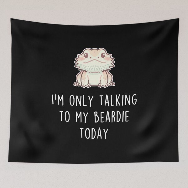 Item preview, Bearded Dragon Talking To designed and sold by Clara Hollins.