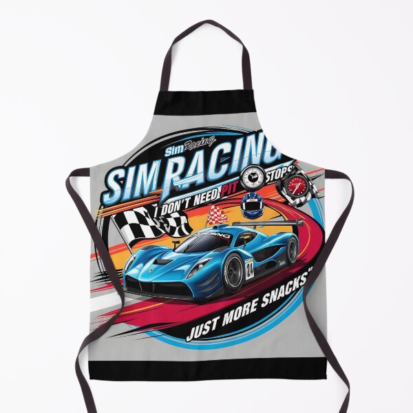 Item preview, Sim Racing: I Don’t Need Pit Stops, Just More Snacks designed and sold by HardCorps.