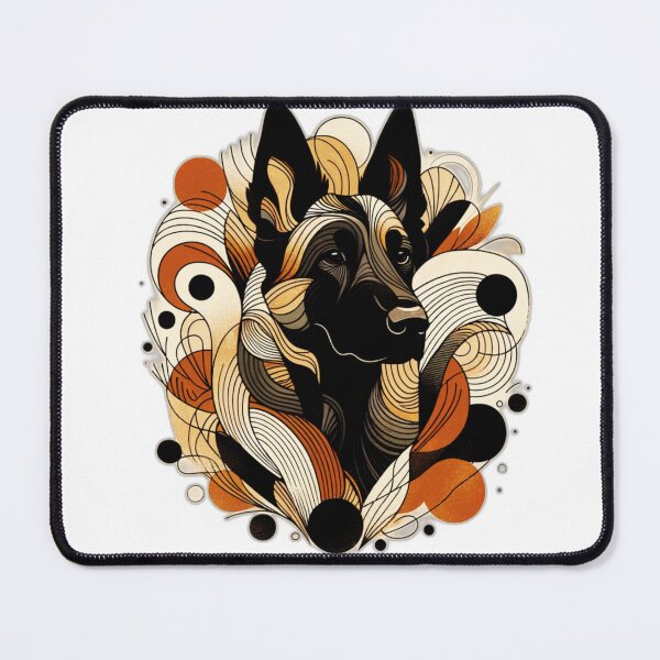 Item preview, Abstract Belgian Malinois designed and sold by TheAnimalZ00.