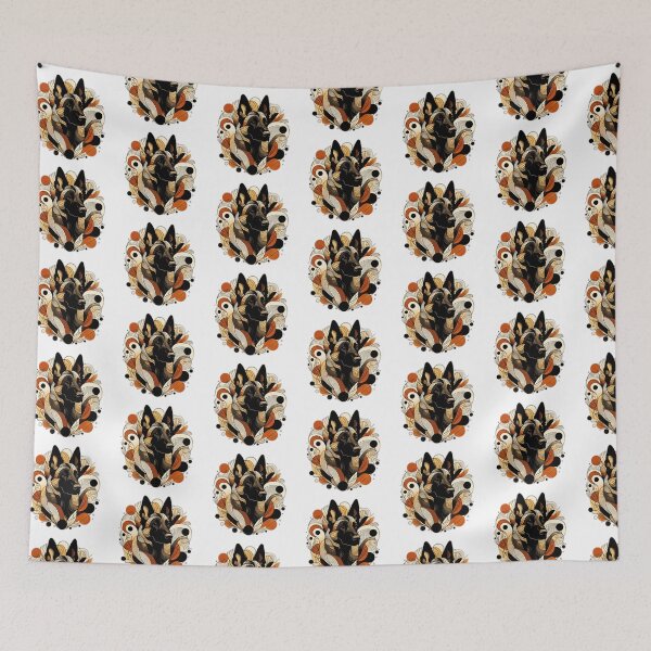 Item preview, Abstract Belgian Malinois designed and sold by TheAnimalZ00.