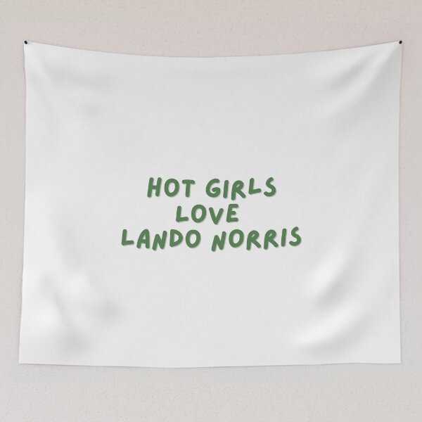Item preview, Hot Girls Love Lando Norris designed and sold by Toby’s Treasures.