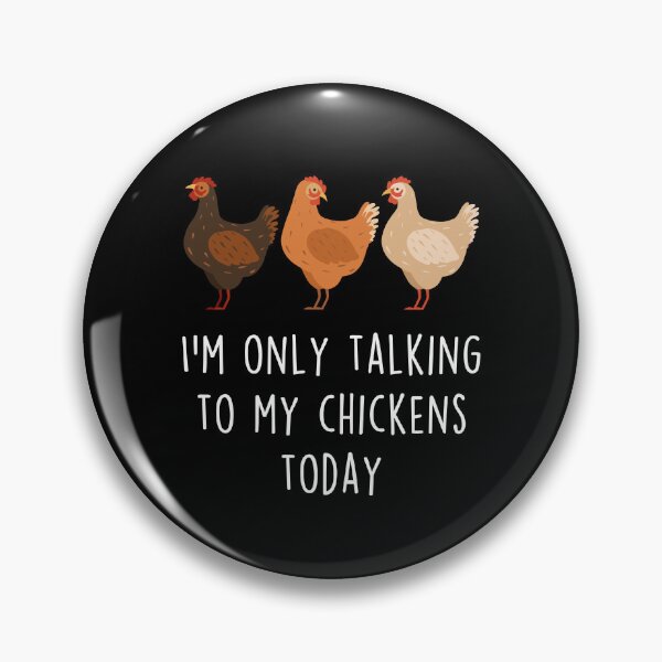 Item preview, Chicken Talking To designed and sold by Clara Hollins.