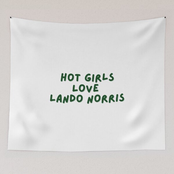 Item preview, Hot Girls Love Lando Norris designed and sold by Toby’s Treasures.