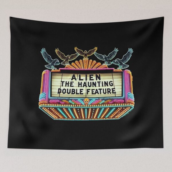 Item preview, When Among Crows Crow Theater Marquee Neon Sign  designed and sold by darkskydelights.