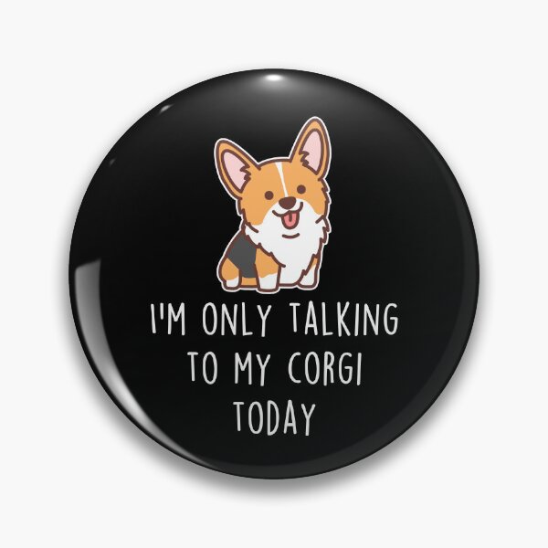 Item preview, Red-Headed Tri Corgi Talking To designed and sold by Clara Hollins.
