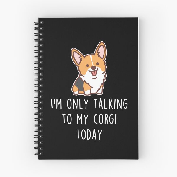 Item preview, Red-Headed Tri Corgi Talking To designed and sold by Clara Hollins.