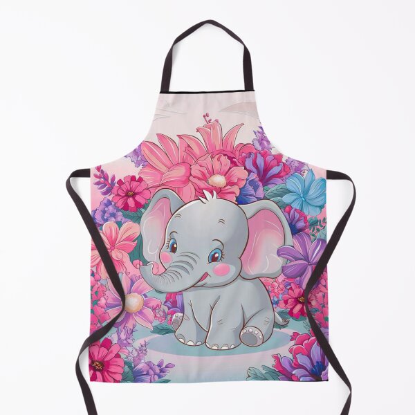 Item preview, Cute Elephant. Little elephant, colorful elephant, elephant drawing designed and sold by ElephantVibes.