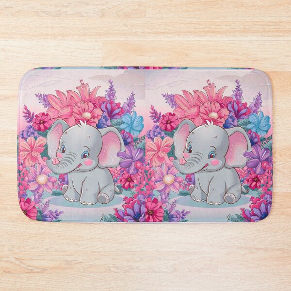 Item preview, Cute Elephant. Little elephant, colorful elephant, elephant drawing designed and sold by ElephantVibes.