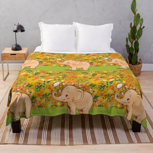 Item preview, Cute Elephant. Little elephant, colorful elephant, elephant drawing designed and sold by ElephantVibes.