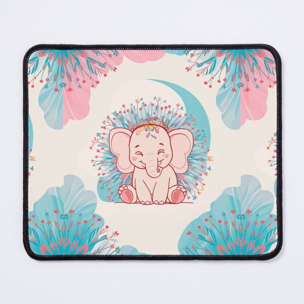 Item preview, Cute Elephant. Little elephant, colorful elephant, elephant drawing designed and sold by ElephantVibes.