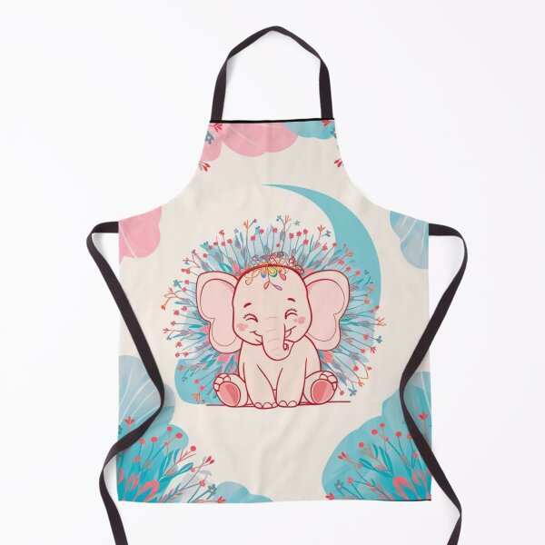 Item preview, Cute Elephant. Little elephant, colorful elephant, elephant drawing designed and sold by ElephantVibes.