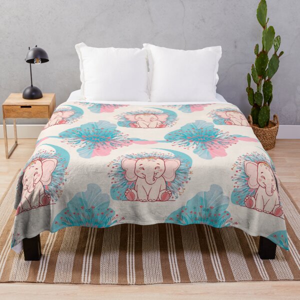 Item preview, Cute Elephant. Little elephant, colorful elephant, elephant drawing designed and sold by ElephantVibes.