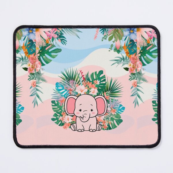 Item preview, Cute Elephant. Little elephant, colorful elephant, elephant drawing designed and sold by ElephantVibes.