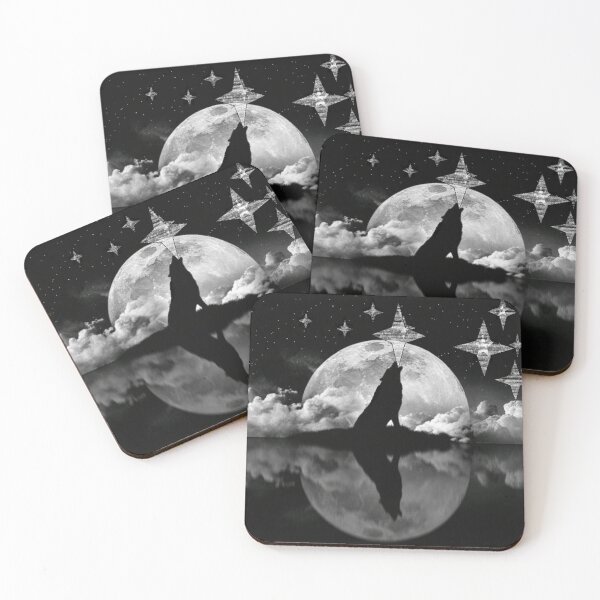 Item preview, wolf in the moonlight designed and sold by apetkovic.