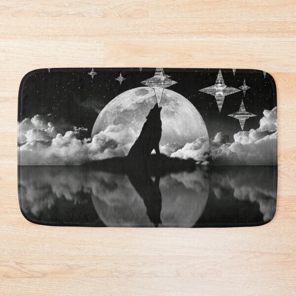 Item preview, wolf in the moonlight designed and sold by apetkovic.