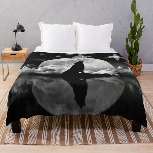 Item preview, wolf in the moonlight designed and sold by apetkovic.