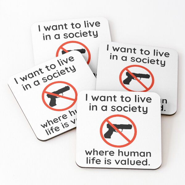Item preview, I want to live in a society where human life is valued  designed and sold by Rachel the Artist .