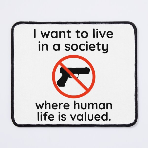 Item preview, I want to live in a society where human life is valued  designed and sold by Rachel the Artist .