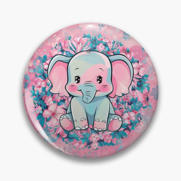 Item preview, Cute Elephant. Little elephant, colorful elephant, elephant drawing designed and sold by ElephantVibes.