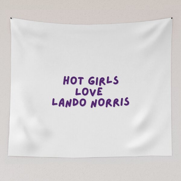 Item preview, Hot Girls Love Lando Norris designed and sold by Toby’s Treasures.